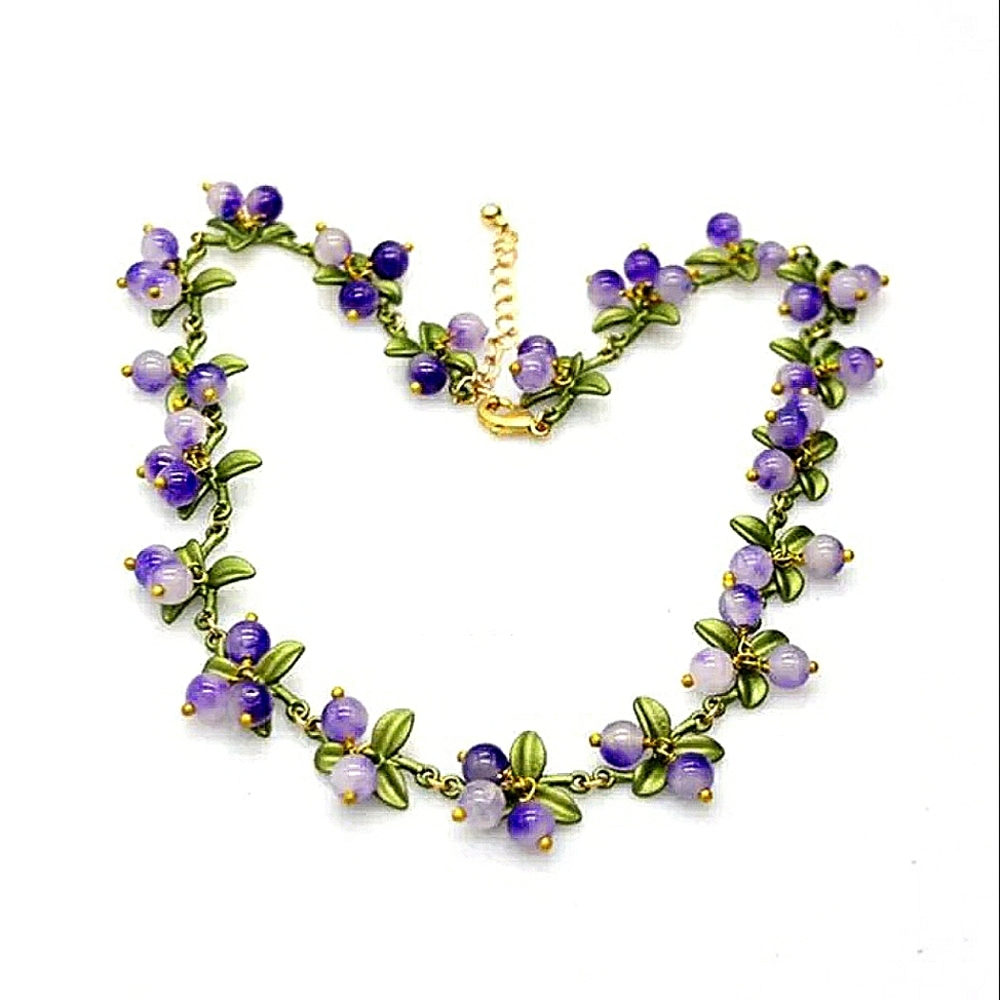 🏆HP🏆 Amethyst Berry Neecklace